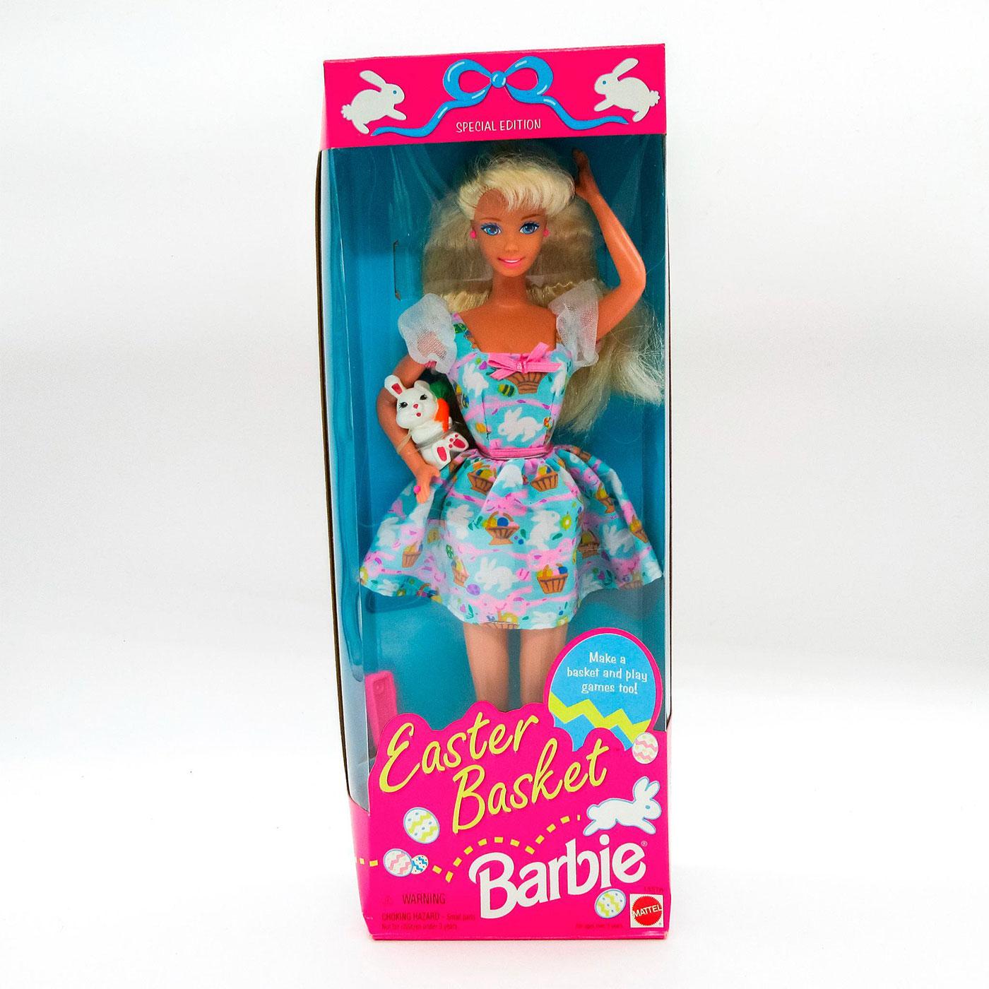 Mattel Barbie Doll, Easter Basket